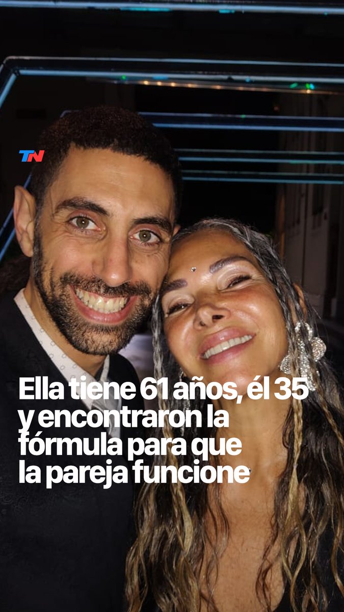 😍"NO ME MOVILIZÓ LA DIFERENCIA DE EDAD" I Ella tiene 61 años, él 35 y encontraron la fórmula para que la pareja funcione. 🥰Sundari vive en Pilar y Maxi en Avellaneda. Se conocieron hace un año y medio en una ceremonia de cacao, se enamoraron desde el primer encuentro y decidieron construir una relación en la que cada uno conserva su espacio. 🗣"Vi en ella una mujer espléndida".