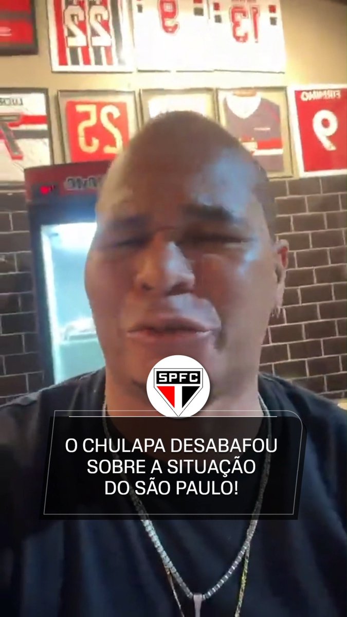 O CHULA DESABAFOU! Ídolo do São Paulo, Aloísio Chulapa usou suas redes sociais para desabafar sobre o momento ruim que vive o Tricolor paulista! 📽️ @aloisiochulapaoficial #FutebolNaESPN