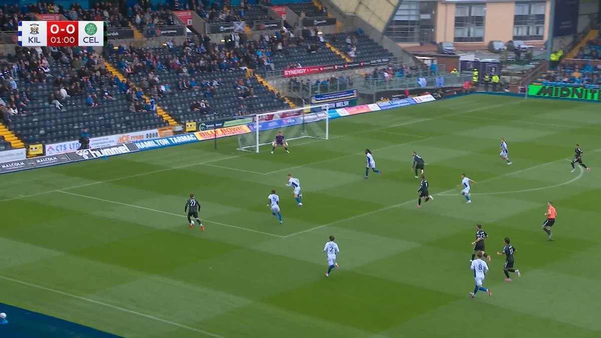 🔥 "The evidence suggests it will be the first of many in a Celtic shirt" Kasper Hogh scores to put his side 1-0 up at Kilmarnock ⤵️