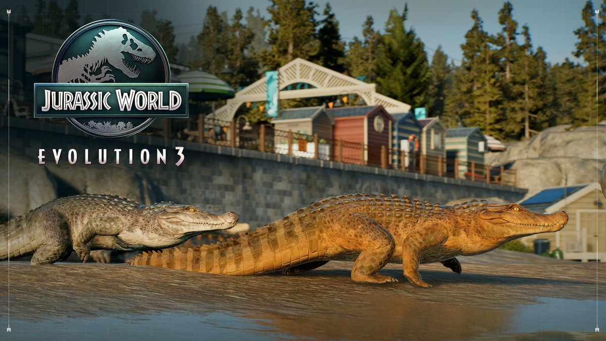 Introduce five new prehistoric family units to your parks with Jurassic World Evolution 3: Crocodilia Coast. Coming to all platforms on 11 August -