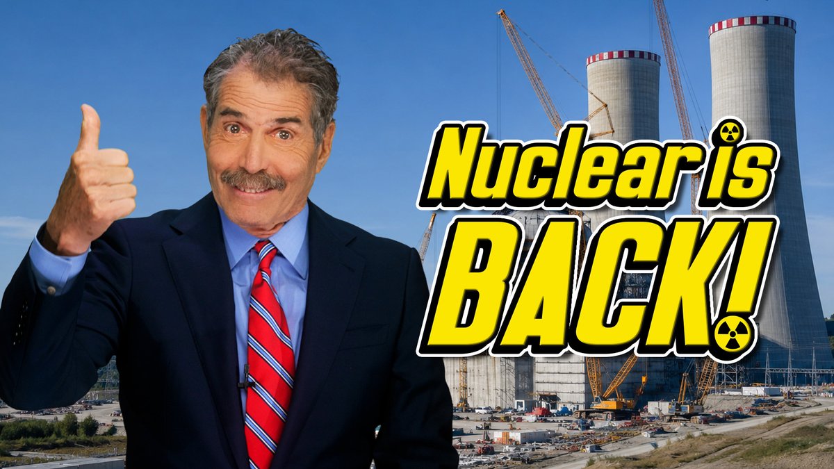 Bill Gates just built a nuclear reactor big enough to power 400,000 homes. It's the first new reactor America has approved in a decade. Turns out we can still build new things here, when bureaucrats get out of the way. The story on nuclear’s comeback below: