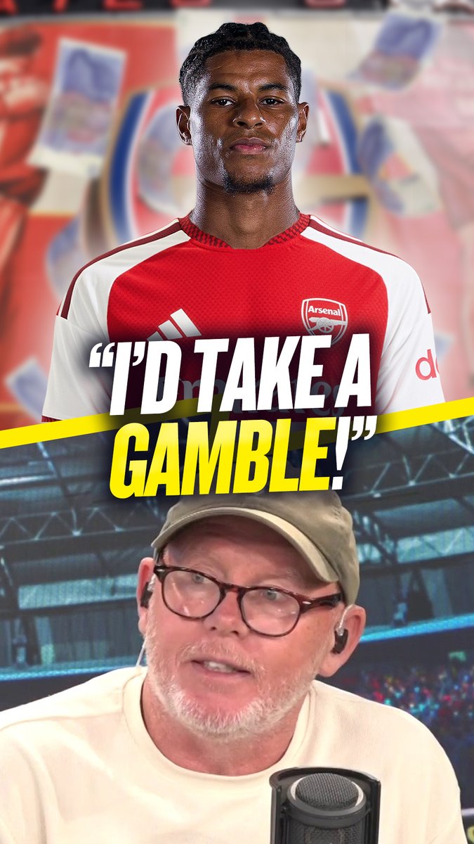 👀 "I'd take a chance on him." 🔥 "Peak Rashford or peak Gordon, Rashford beats him every single time." Perry Groves admits he'd "take a chance" on Marcus Rashford at Arsenal