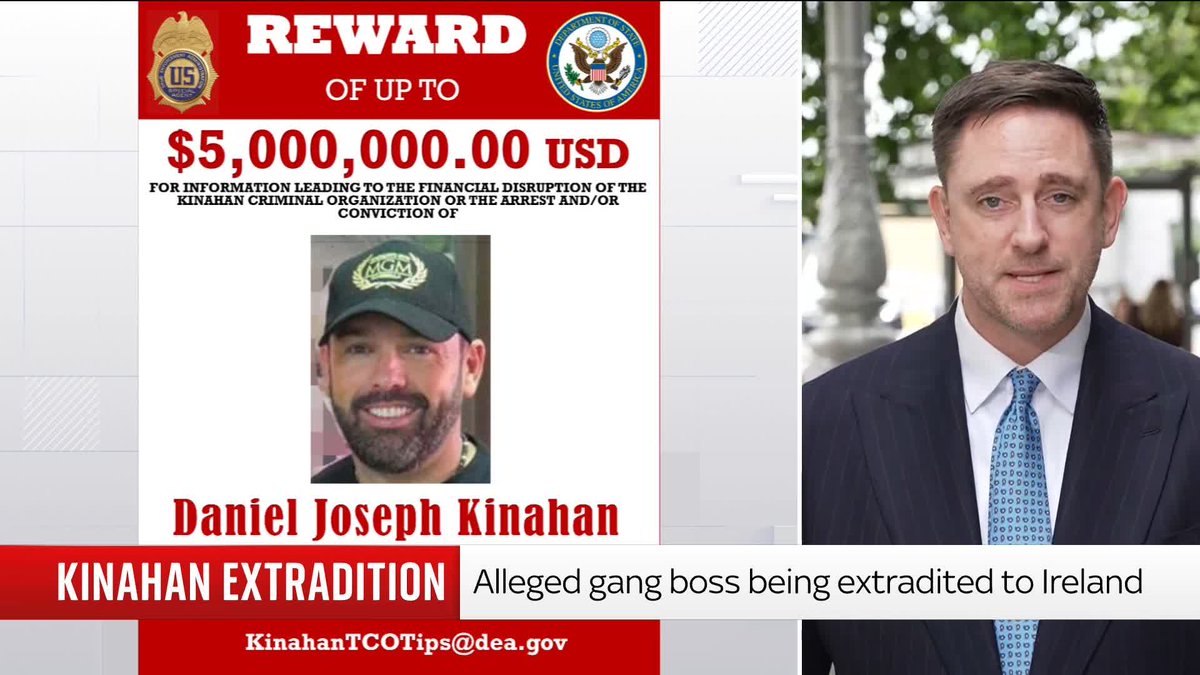 The Irish government jet carrying alleged crime boss Daniel Kinahan is on its way back to Dublin from the UAE. Ireland correspondent Stephen Murphy explains what will happen once the plane lands. 📺 Sky 501, Virgin 602, Freeview 233 and YouTube