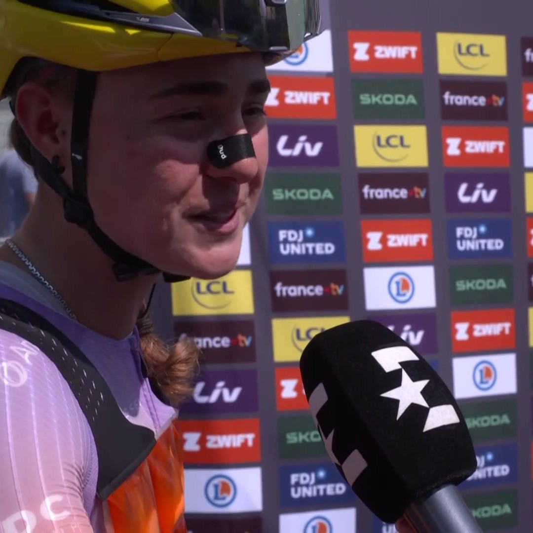 🗣️ Paula Blasi valora en Eurosport.es su primer Tour de Francia: "Me llevo muchos aprendizajes y creo que para el año que viene voy a tener un puntito más" #TDFF2026