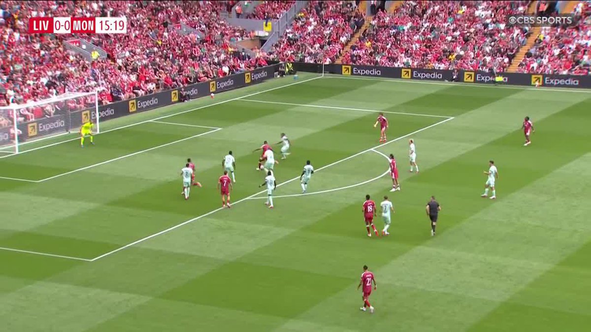 Liverpool's attack already look in midseason form 😮💨 (via @cbssportsgolazo)