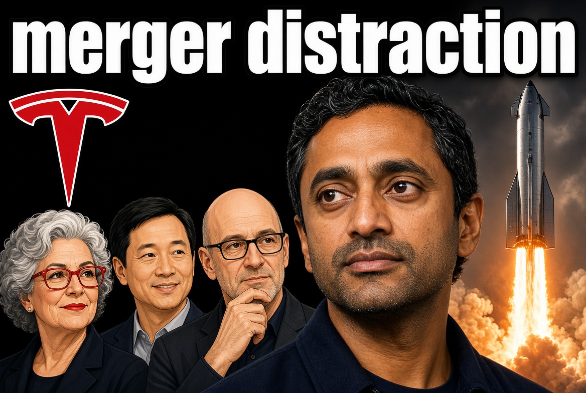 Tesla - SpaceX: Merger Distraction Syndrome Patient Zero has been identified. Livestream started strong, ended with a whimper thanks to Thailand not allowing Starlink so my internet crapped out.