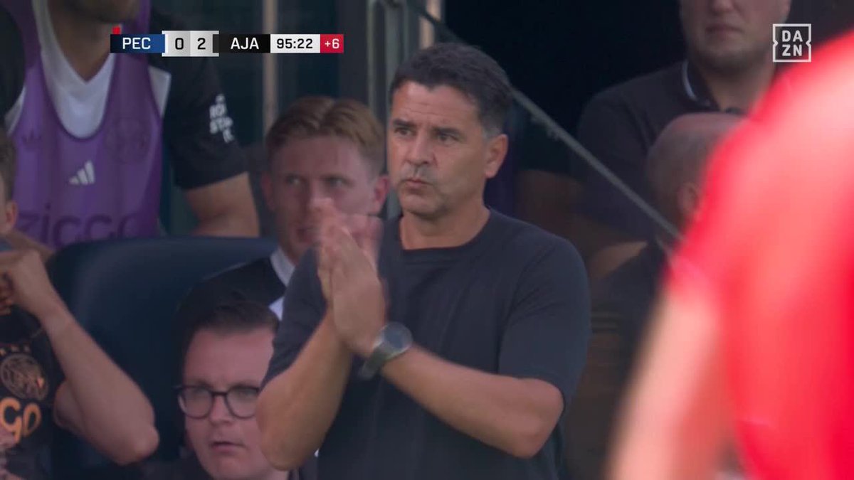 TOCA Y VETE. EL ADN MÍCHEL YA ESTÁ PRESENTE EN EL AJAX 😍🔥 #EredivisieEnDAZN 🇳🇱