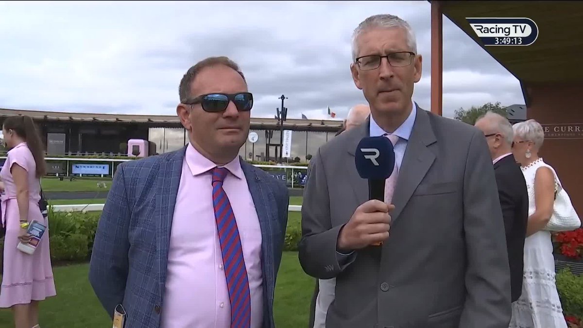 Breaking new ground! 👊 Big Mojo is a first winner in 🇮🇪 for Mick Appleby Racing and the trainer caught up with Gary O'Brien afterwards.