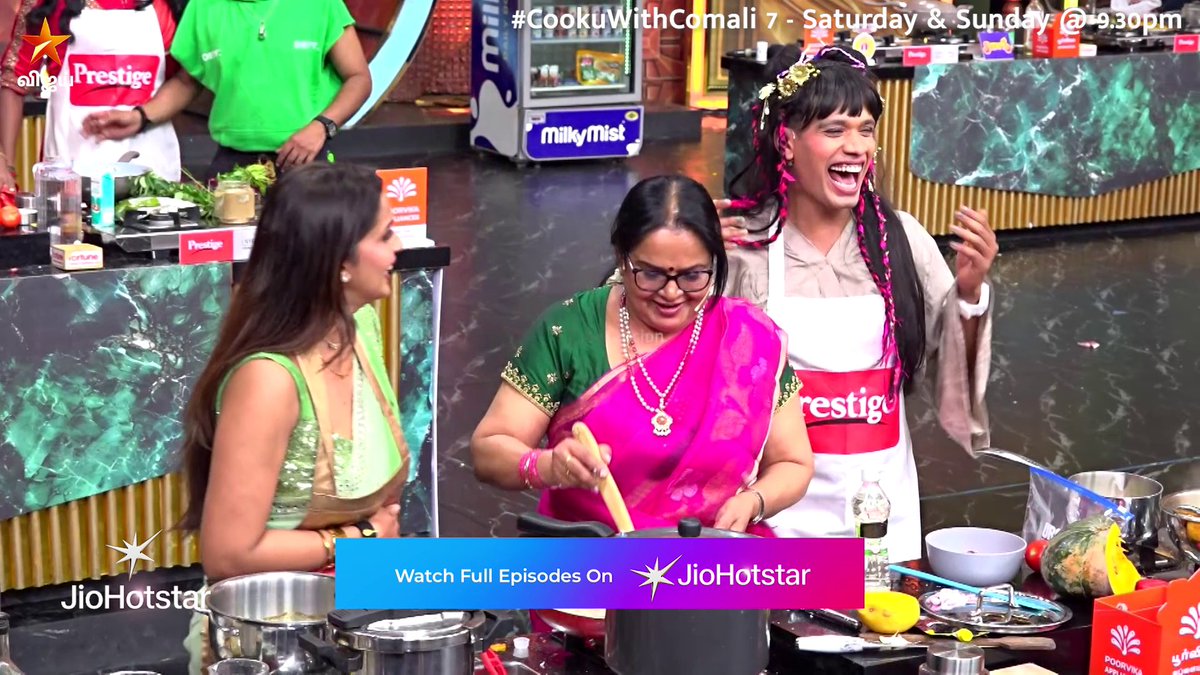 பாவம் அவங்களே Confuse ஆயிட்டாங்க.. 😂 இனி Couple Cooks-ஓட Double Trouble 😀 Cooku with Comali Season 7 - சனி மற்றும் ஞாயிறு இரவு 9:30 மணிக்கு நம்ம விஜய் டிவில.. #DoubleTrouble #CookuWithComaliSeason7 #CookuWithComali7 #CookuwithComali #CWC #VijayTelevision #VijayTV