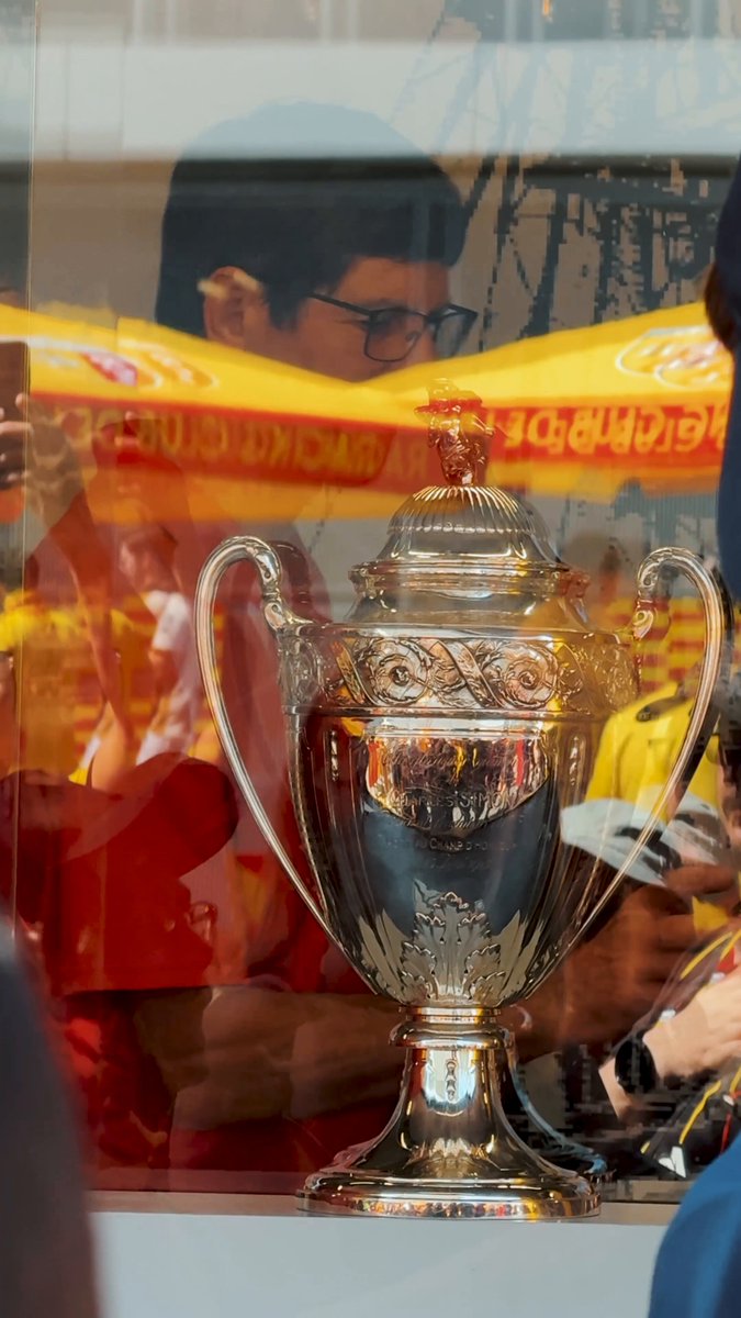 𝐄𝐱𝐩𝐨𝐬𝐢𝐭𝐢𝐨𝐧 : « Coupe de France » 🖼️ 𝐆𝐚𝐥𝐞𝐫𝐢𝐞 : parvis du stade Bollaert-Delelis #ŒuvreDARTésiens