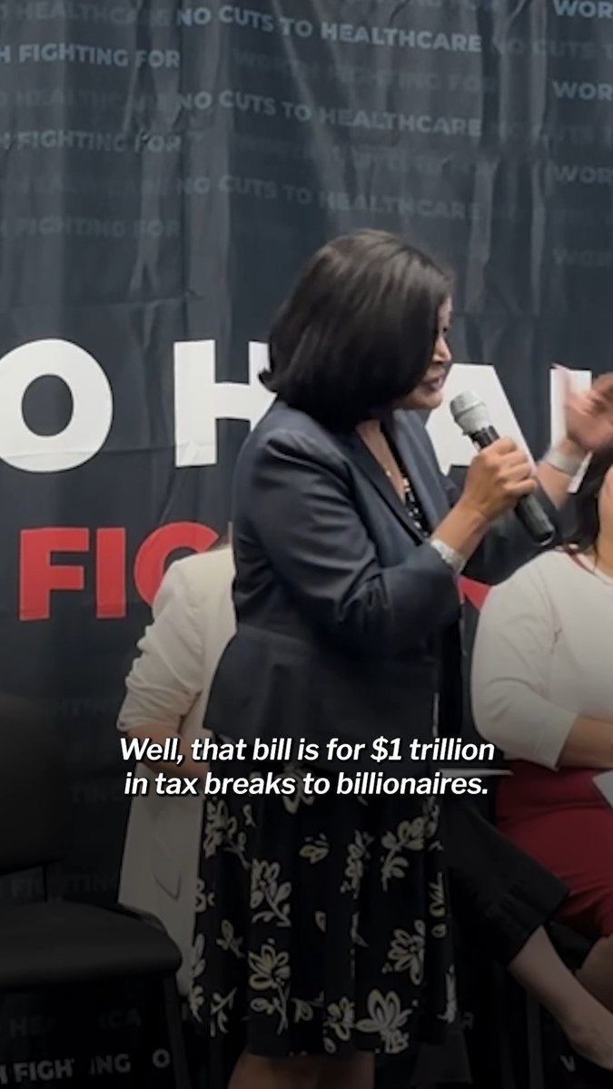 When Trump and Republicans passed their Big Bad Betrayal Bill, they stripped health care for millions in this country. All to hand trillions of dollars in tax breaks to billionaires. We must reverse these cuts and stop this transfer of wealth from working people to the richest of the rich.