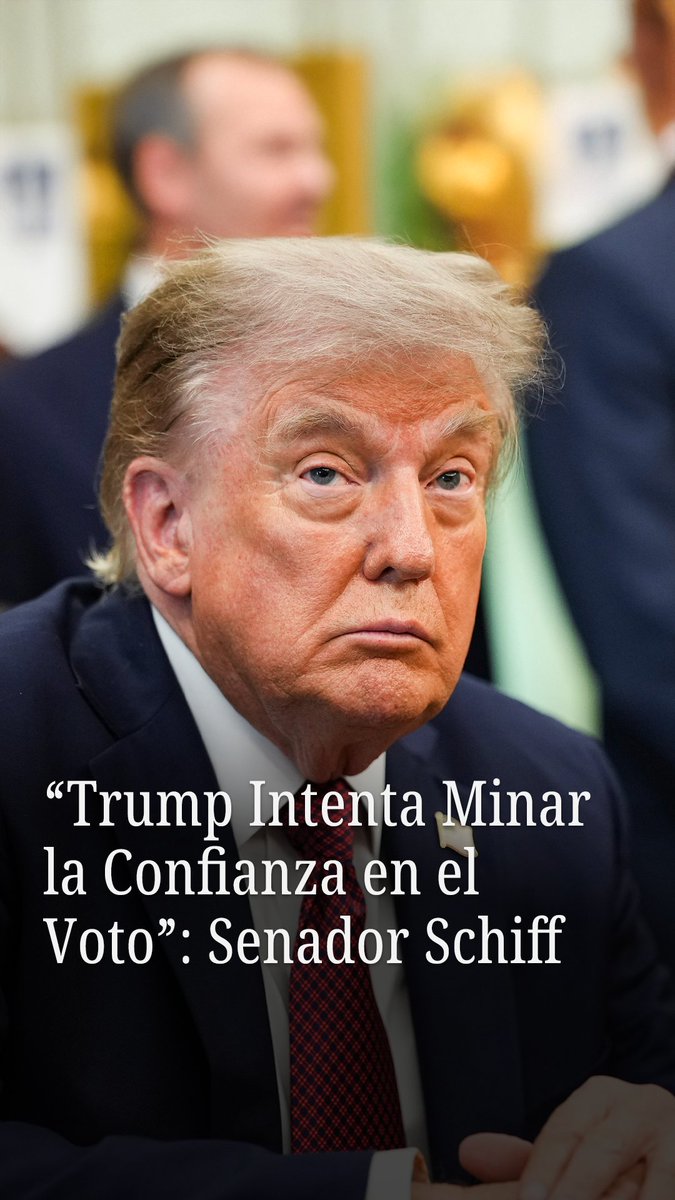 El senador demócrata Adam Schiff ha sido uno de los grandes opositores del presidente Donald Trump. Considera que sus propuestas para la seguridad electoral ponen en riesgo la democracia. Puedes ver la entrevista en nuestro canal de YouTube. Cada domingo estrenamos episodio de #EstaSemana, el nuevo programa de ilia calderon en N+ Univision.
