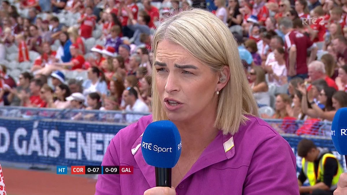 Ursula Jacob praises the class of Galway's Carrie Dolan - but says she's lucky to still be on the pitch 📺 Watch on RTÉ2 and RTÉ Player 📻 Listen on RTÉ Radio 1 #SundayGame