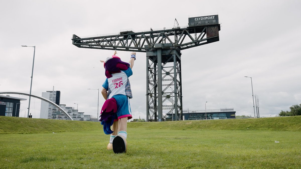 It's time to say farewell 🥹 From her introduction to the world at the top of Finnieston Crane to bringing energy, joy and good vibes to #Glasgow2026... she's been the star of the show over the past year 🦄✨ We won't forget about you, Finnie 🫶