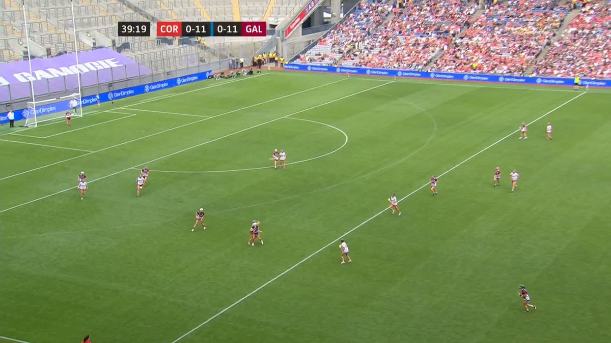 It's a brilliant goal from Cork's Saoirse McCarthy, and it nudges her side three points clear in the All-Ireland senior camogie final 📺 Watch on RTÉ2 and RTÉ Player 📻 Listen on RTÉ Radio 1 #SundayGame