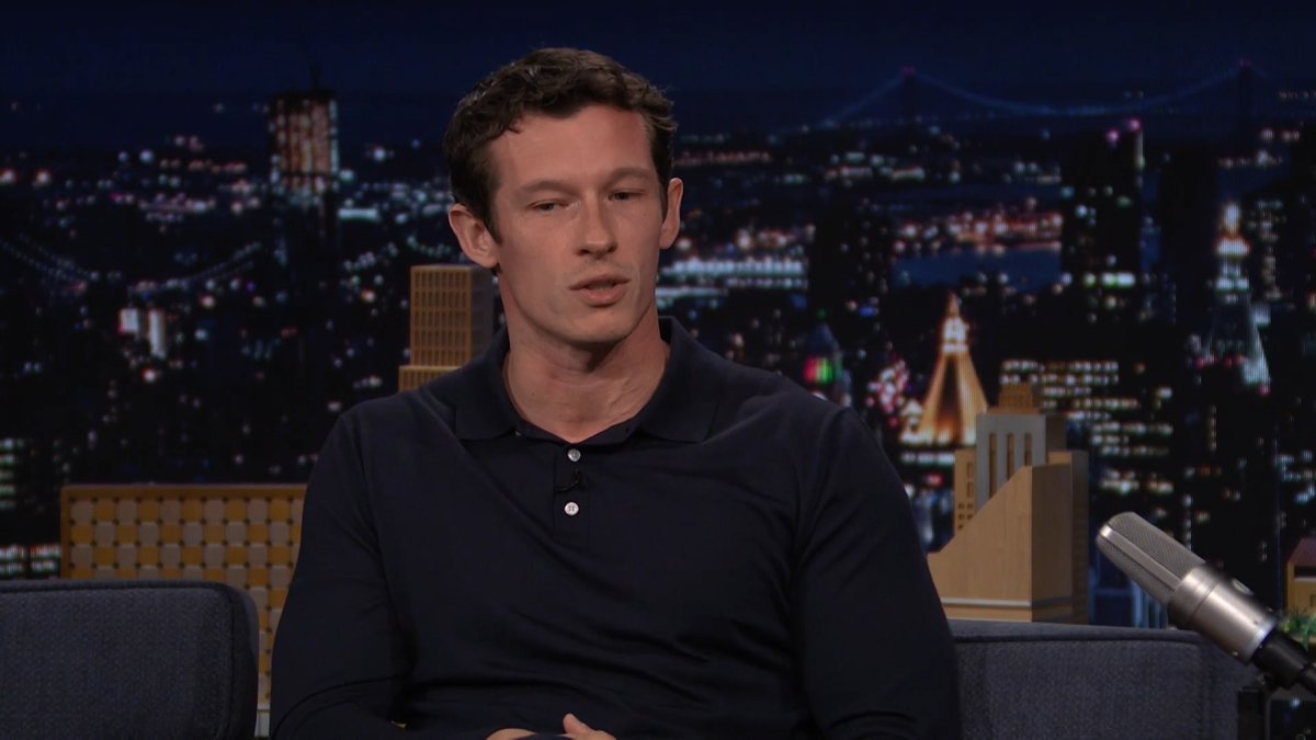 Callum Turner studied Jimmy’s Diary Of A CEO interview to perfect his New York accent for One Night Only Movie! #FallonTonight