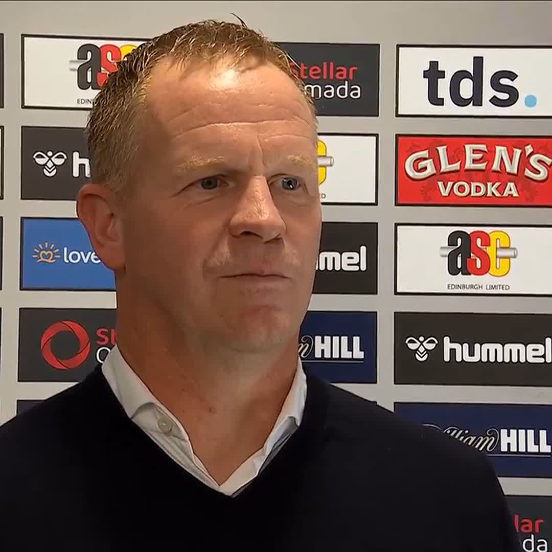 ♥️ "We showed what we can do" Wouter Vrancken reacts to his first win as Hearts boss as they beat Dundee United 4-0, and confirms the club have accepted an offer for Alexandros Kyziridis ⬇️