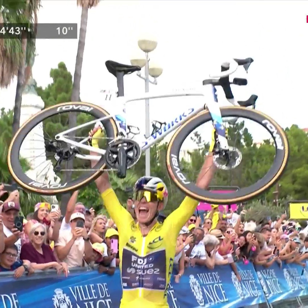 Le Tour de France et l'ultime étape sur la Promenade des Anglais (comme hier) : Demi Vollering rafle tout ! #TDFF2026