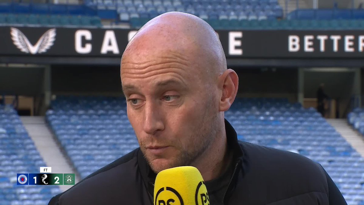 🥬 Hibernian Football Club head coach David Gray joins our panel following today's away win against Rangers "You enjoy these moments, don't you? It's a hard thing to do to come here and win!" 🗣️