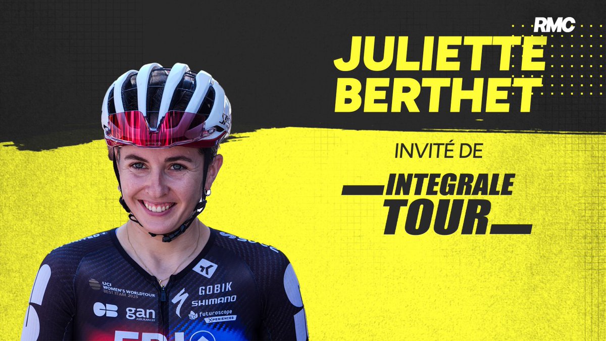 Juliette Berthet, coéquipière de Demi Vollering dans l'Intégrale Tour : "C'est incroyable. Demi était vraiment super forte cette semaine. Elle a dit qu'elle avait vraiment besoin de nous aujourd'hui... Ce maillot jaune appartient à nous toutes."