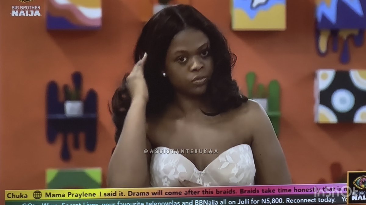 Nomy has been issued a strike #BBNaija