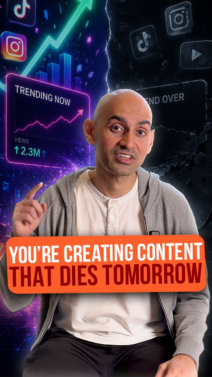 Things I will NEVER do as a marketer in 2026. Number one: building my whole content strategy on trends. Look, I newsjack all the time. Something big drops, I make a video about it. It works. But a trend post dies with the trend. A couple days of views, and then every hour you put into it is gone. Trend content rents attention. Evergreen content owns it. A post that answers what people search every single day keeps working for months, day and night. And as of this week, you can actually SEE the difference in your Google account. Google Search Console now connects to your Instagram, TikTok, X, and YouTube. It shows which of your posts rank on Google, what people searched to find them, and which ones are still pulling traffic months after you posted. So anchor your content calendar in what people research year-round. Use AnswerThePublic to find what your audience is searching for. Then turn each strong topic into multiple posts: a direct answer, a common mistake, a case study, a contrarian take, or a step-by-step breakdown. But don’t just repeat information people can find anywhere. Add what only you can provide: your experience, your examples, your data, and your point of view. The question gets you discovered. Your unique answer is what makes people remember you and get value from you. That creates a feedback loop that makes Google show your content to more people who search for it.