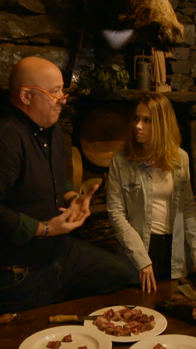 Andrew tries buey beef! 🍽️ #bizarrefoods #bizarrefoodswithandrewzimmern #foodie #tastetest