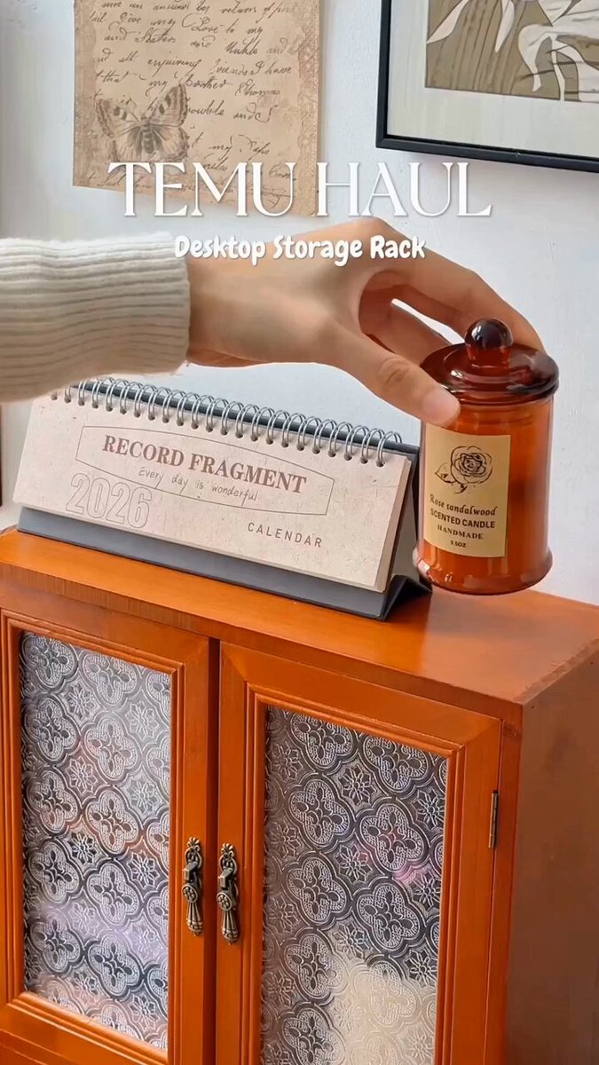Perfect for organizing your desk… keep stationery, gadgets, and small items tidy and within reach 🖇️💡 🔍 Find it at or with this code fgb8542. #Temu #TemuFinds #DeskDIY
