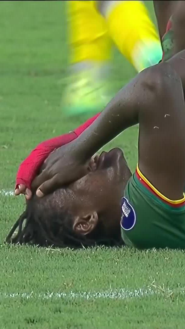 The full-time scenes in Casablanca 🥹🇨🇲 Cameroon beat the Super Falcons for only the second time in 40 meetings to advance to the #TotalEnergiesWAFCON2026 final four 👏 #SSFootball