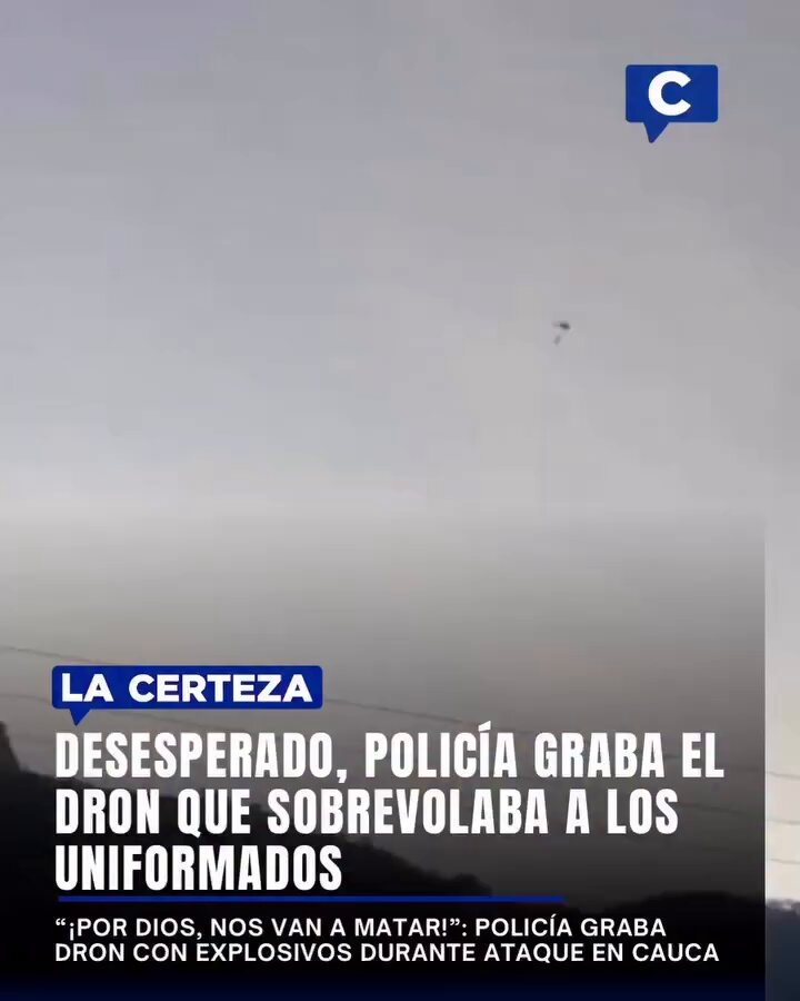 Tienen a la POLICÍA totalmente ACORRALADA en el Cauca 🚨 Los DRONES los amenazan y no hay respuesta de la Fuerza Aérea… ¿Dónde está la patria milagro? Antes los bandidos están más envalentonados 🧐
