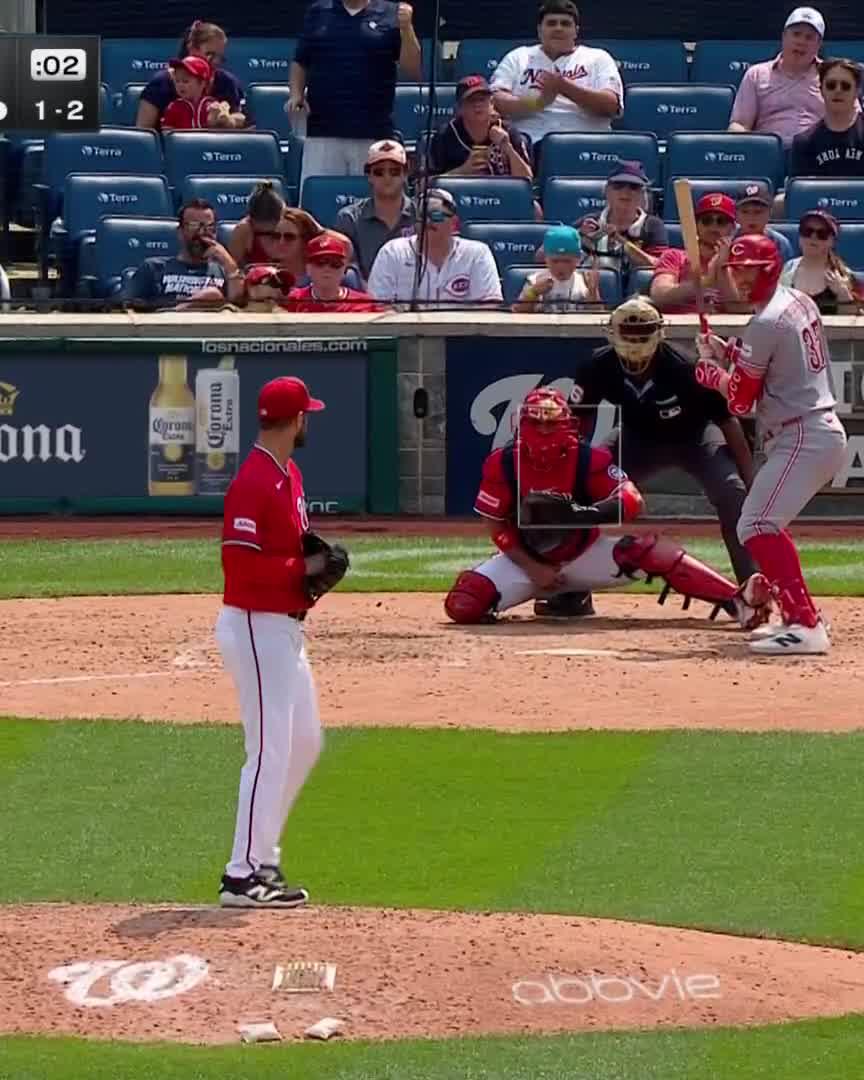 The final K gives the Nationals their first series sweep since April 10-12. 👀