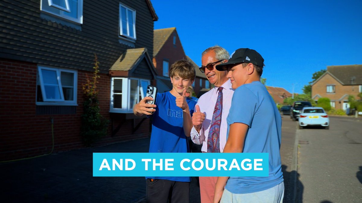 The people of Clacton stand with Nigel. 💪