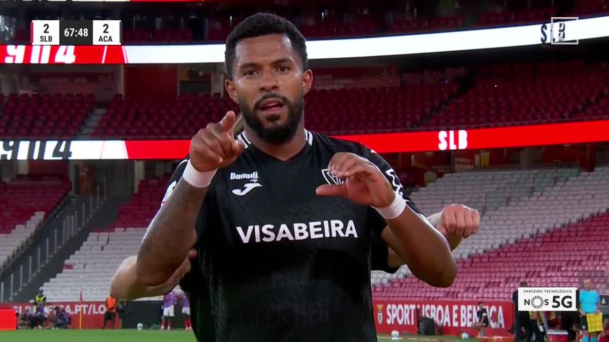 ¿CÓMO LA VAS A CAZAR ASÍ? 🔥🔥 Académico Viseu, recién ascendido, está dando la sorpresa en casa de Benfica 🤯 #PrimeiraLigaEnDAZN 🇵🇹