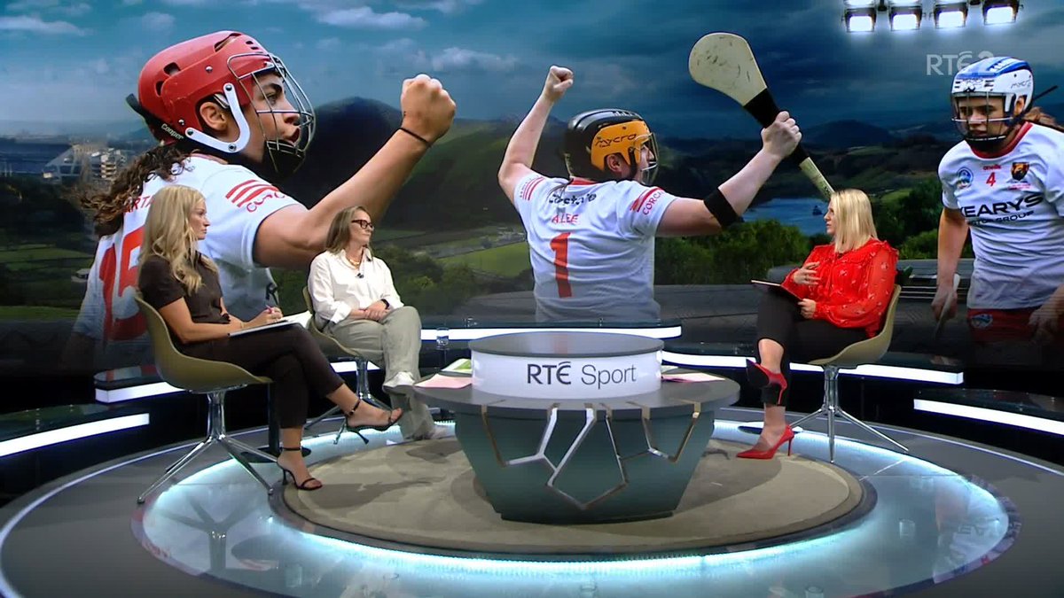 We had a record attendance at the All-Ireland camogie final today. Is the game in good health in general? Our panel discusses the state of play... #RTEgaa