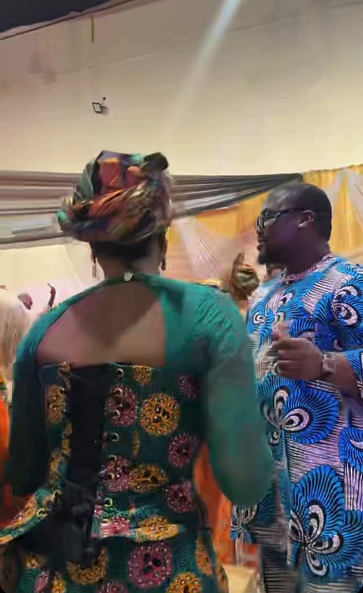 Imisi and Rooboy in the dance floor,their vibes match 🤣