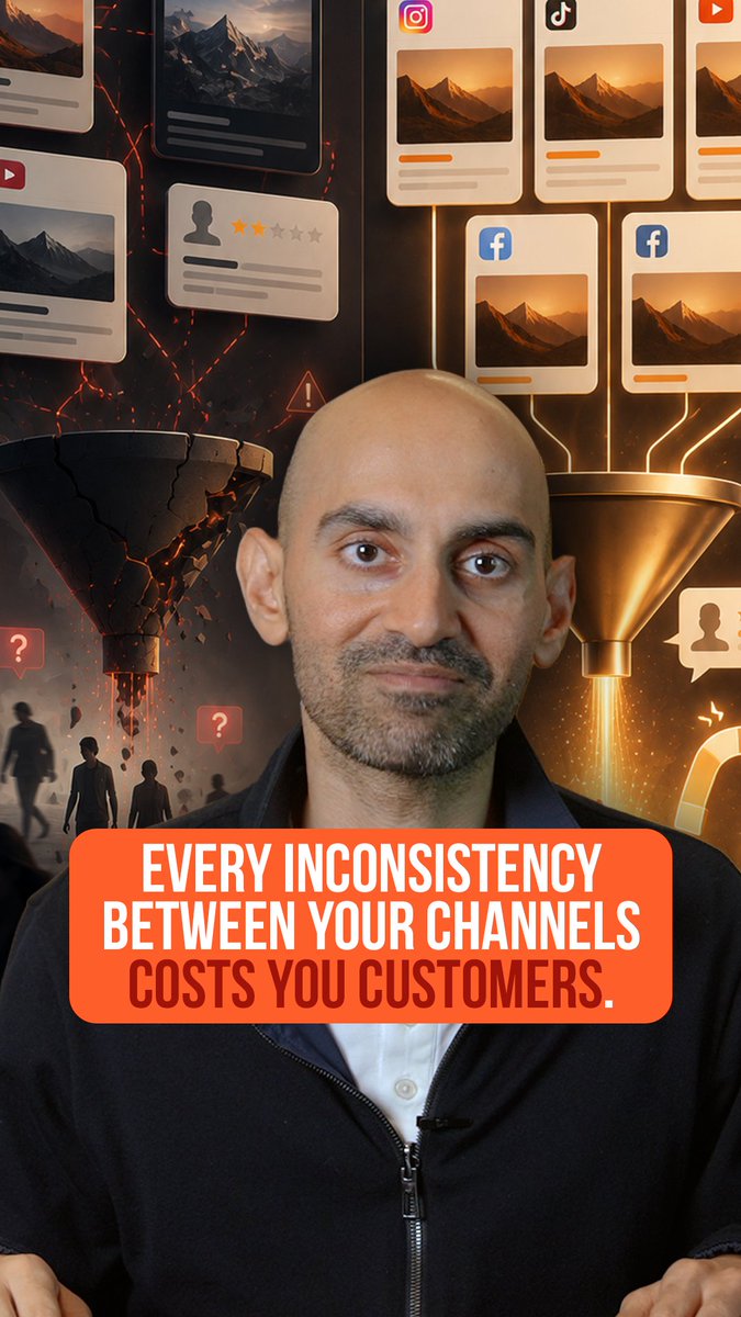 Google's AI ad products read your whole digital footprint now, not just the ad you submitted. Website, landing pages, product details, creative. To the machine, it's all one document. Every inconsistency between your channels reads as noise, and noise gets you matched with the wrong audience. #AIMarketing #SEO #GoogleAds #BrandConsistency