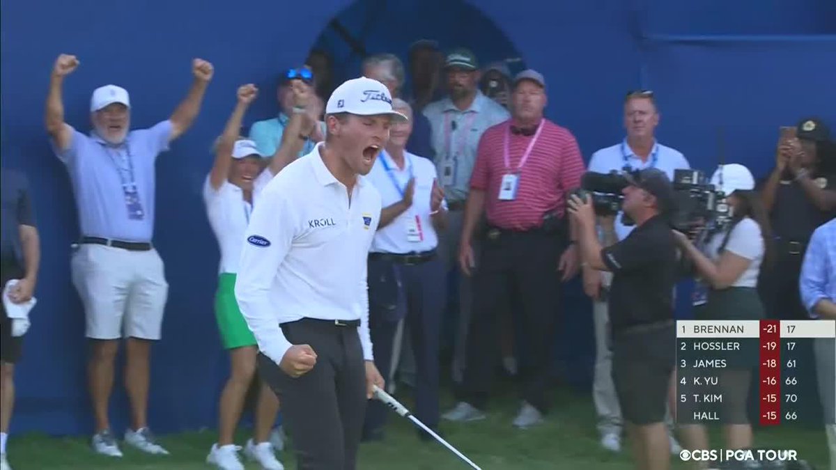 Michael Brennan’s winning moment! 🏆