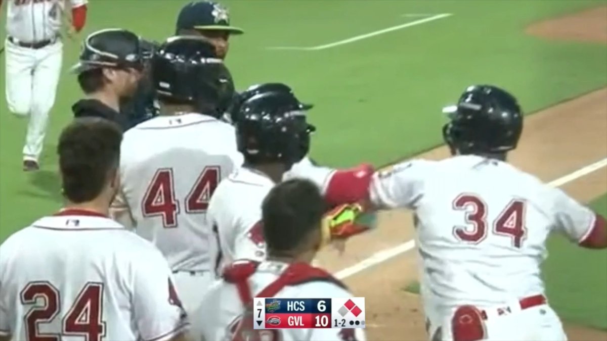 Red Sox highly-ranked prospect slaps the opposing catcher in the head. Everything you missed that you never planned on watching