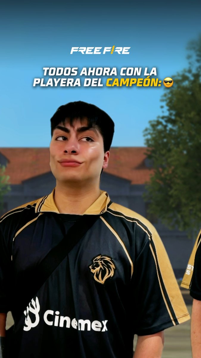 Llegando al MVP solo para que vean la playera. 😎 ¡Obténla iniciando sesión! #FreeFire
