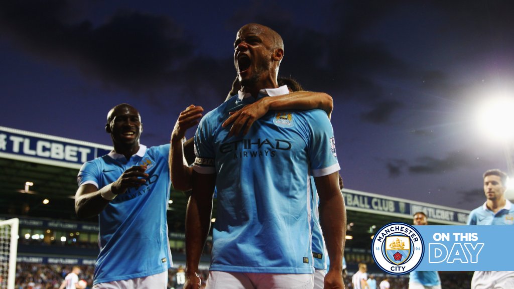 #OnThisDay: West Brom 0-3 #ManCity [2015] ⚽️ [9’] David David Silva ⚽️ [24'] Yaya Touré ⚽️ [59'] Vincent Kompany
