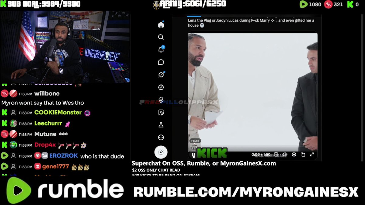 💊Myron FREAKS OUT! on How Bluepilled Drake is Which is Contributing More To The Uprise Of Feminism 🤬🤡☠️ “WHYYYYY!?” "My problem isn't that he's giving this money to women, my problem is giving this money to women that are fucking slvts"