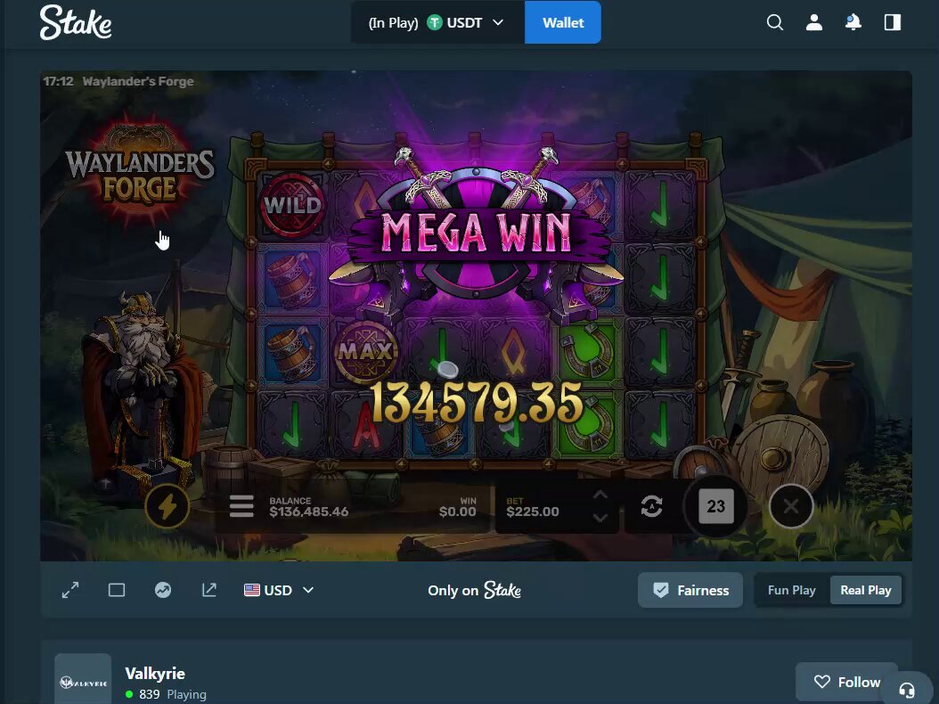 NAHHHH THIS IS THE BEST RUN I EVER HAD. MY 6TH TRICKSTER MAX WIN ON WAYLANDERS!!!! THIS IS WHY WE PLAY ON Stake.com Valkyrie Studio