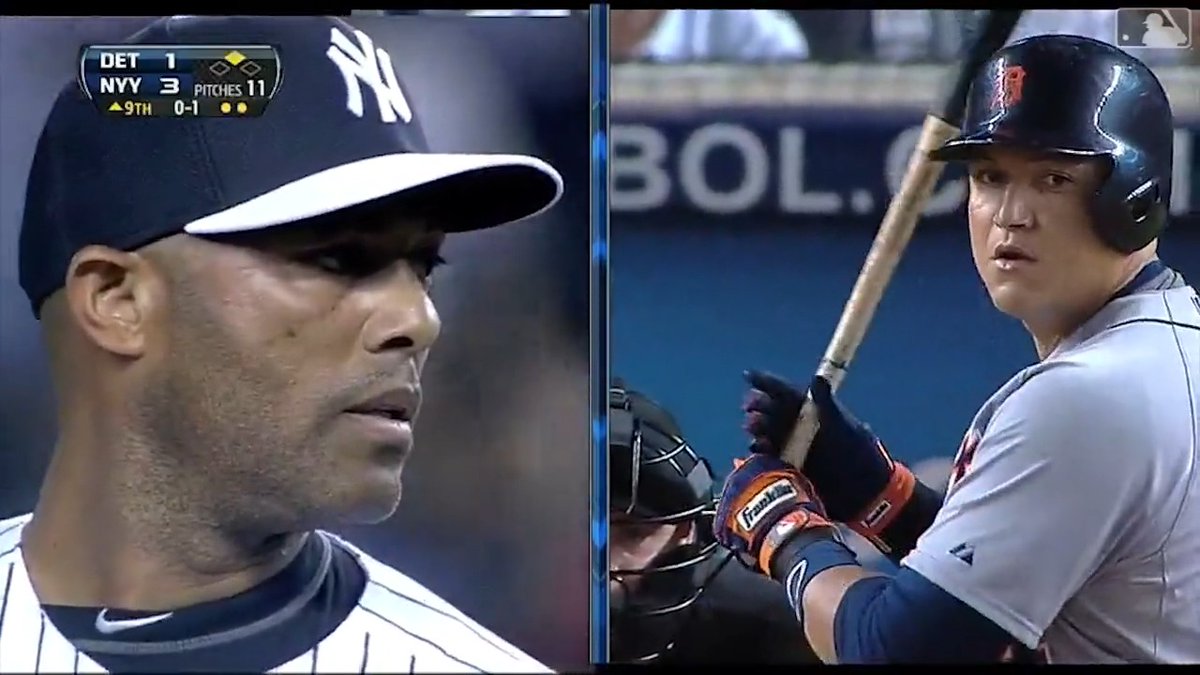 On this day in 2013 -- Miguel Cabrera versus Mariano Rivera.