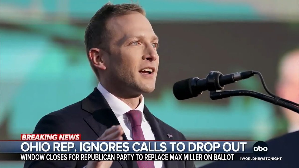 Ohio Rep. Max Miller vows to stay in the race despite abuse allegations from his ex-wife and others. GOP leaders fear losing a safe House seat, while Democrats face a progressive-moderate split ahead of Tuesday’s primaries. Steven Portnoy reports.