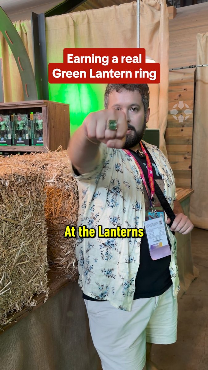 How to get inducted into the Green Lantern Corps at #SDCC