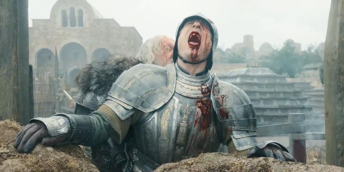 ORMUND HIGHTOWER IS DEAD... oh diva i'll miss your nasty messy ass #HOTD #HouseOfTheDragon