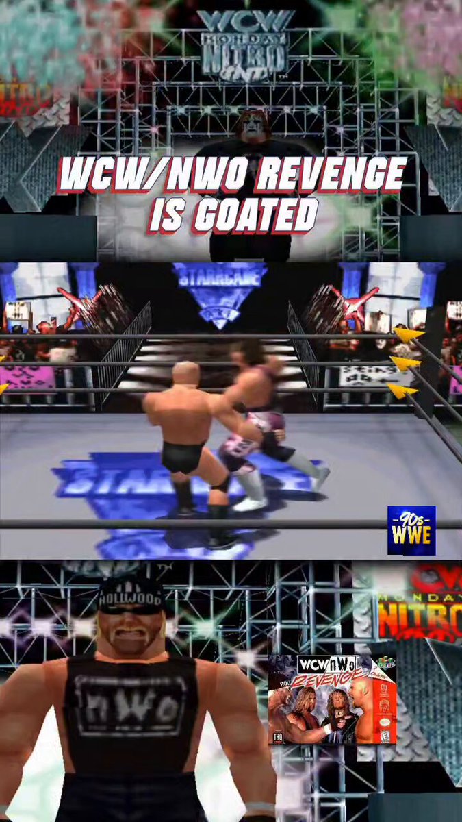 WCW/NWO Revenge is goated 🎮