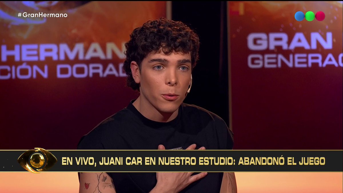 "Mi mamá sufrió muchísimo": Juanicar tras su sorpresiva salida 💬 👁️ Mirá #GranHermano #GeneraciónDorada en con la conducción de @santiagodelmoro