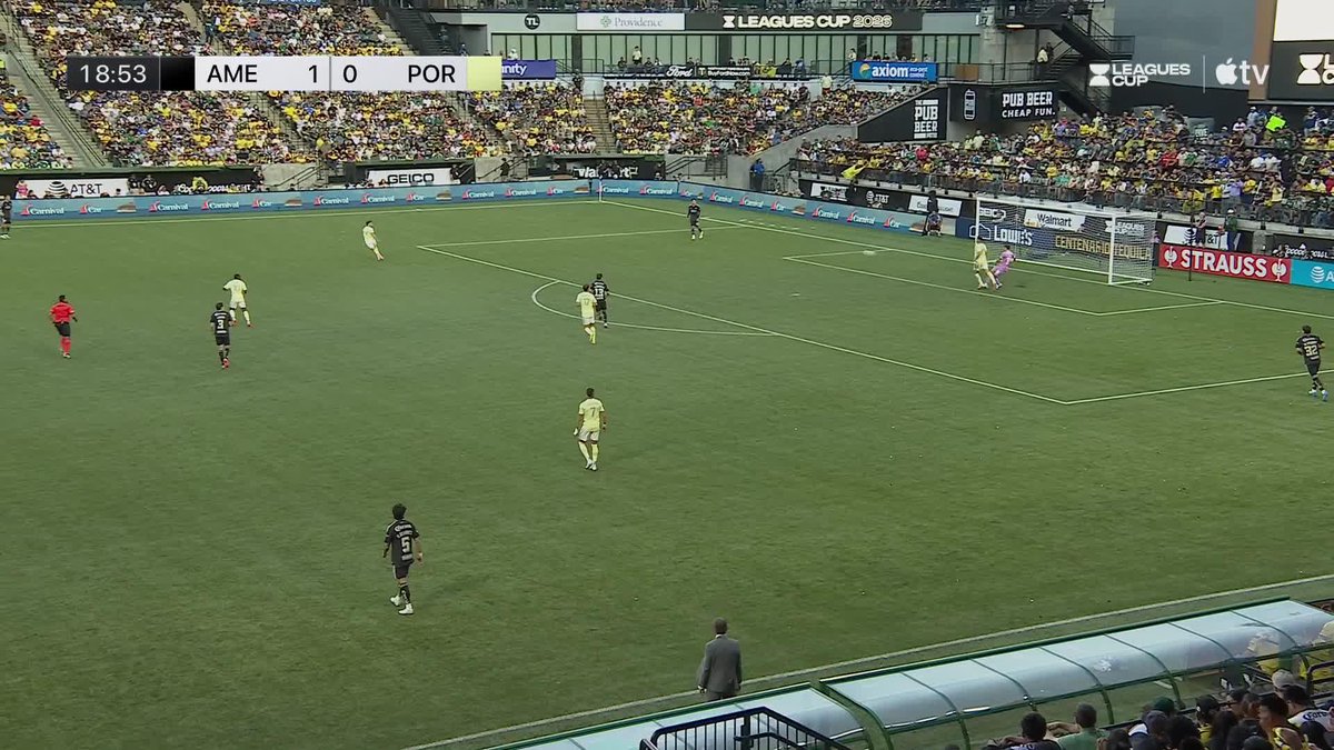 Kristoffer Velde dances in and puts Portland Timbers level with Club América 🔥 📺 Apple TV: