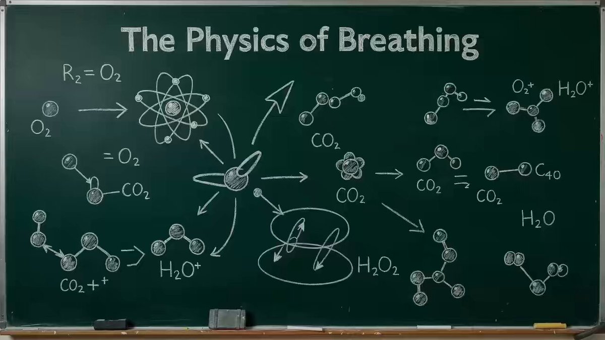 What 5 Minutes of Deep Breathing Actually Does to Your Atoms Not the soft “feel calm and relaxed” version. The real physics version.
